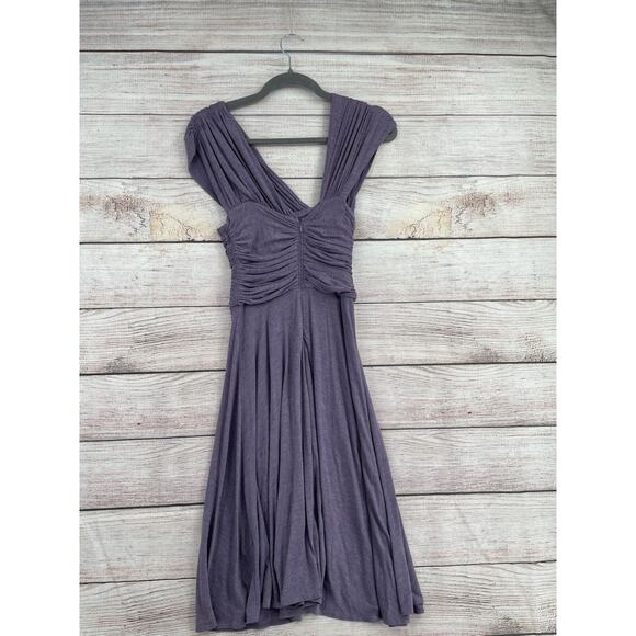 Plenty by Tracy Reese Fit & Flare Dress Women's Size Small Purple - Picture 2 of 10